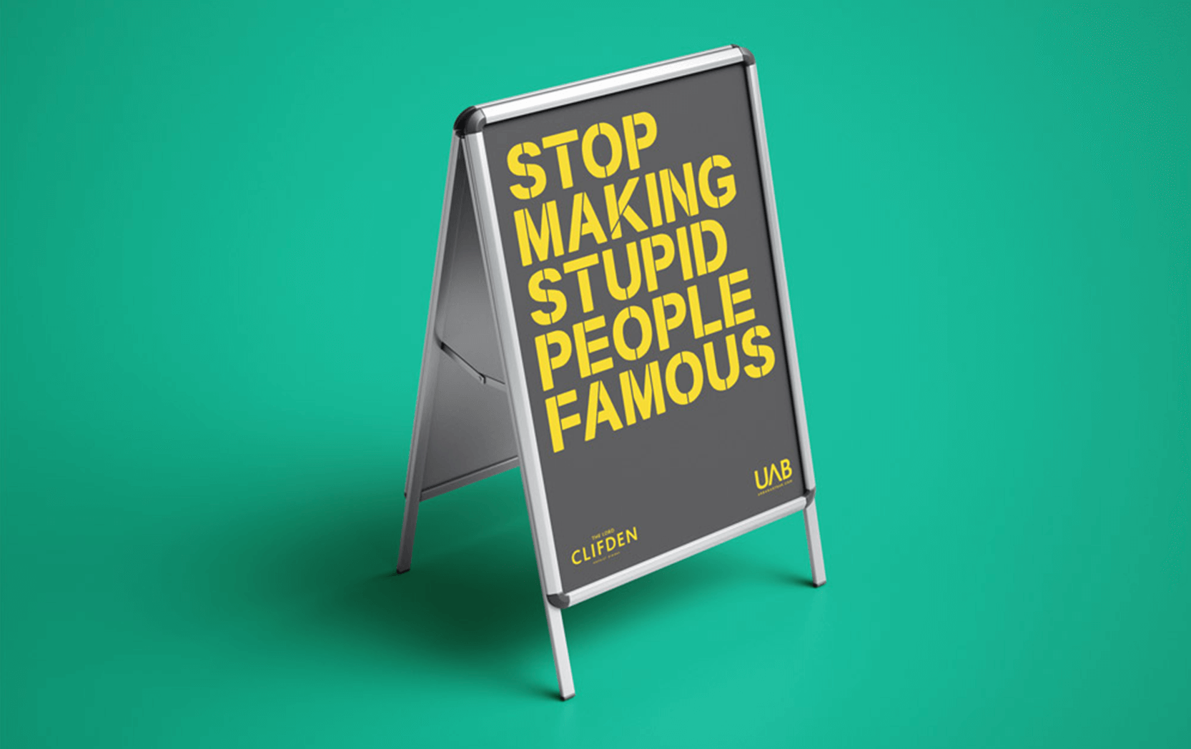 Stop Making Stupid People Famous